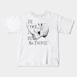 Awesome Rhino Kids T-Shirt